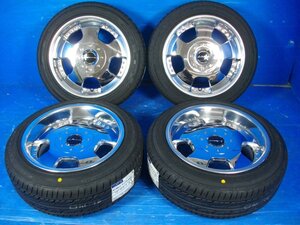 【H】SSR VIENNA DISH 14インチ 6.0J +32/6.5J +26 4H PCD100/110 GOODYEAR LS2000 Hybrid2 165/55R14 2024年製(新品) 軽 チューナーサイズ