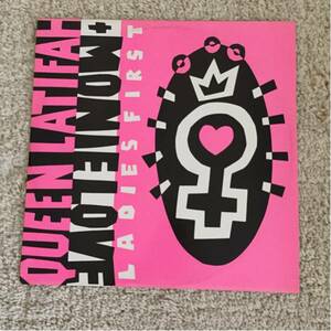 レコード QUEEN LATIFAH＋MONIE LOVE/LADIESFIRST UK REMIX