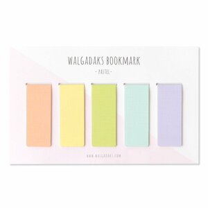 しおり パステル Pastel マグネット式 Bookmarks 5個 モノライク セットマグネットブックマーク