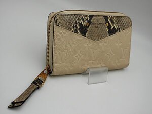 LOUIS VUITTON　ルイヴィトン　アンプラント　パイソンジッピーウォレット 長財布　N96320　