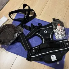 犬用ハーネス リーシュとハーネスセット うんちバッグ ディスペンサー 汚物バッグ