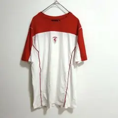 Ferrari (フェラーリ)　Tシャツ　Mサイズ　白　赤