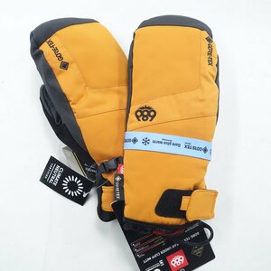 新品 タグ付 23/24 686 GORE Linear Under Cuff Mitt 2023 SNOW M2WGLV106 メンズMサイズ スノーボードグローブ ロクハチロク