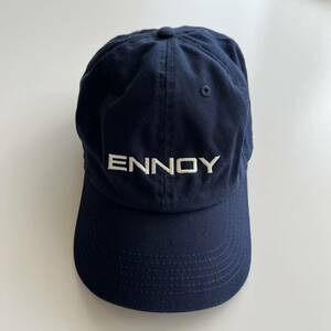 ENNOY CAP 初期 美品 navy ネイビー 帽子 2019年