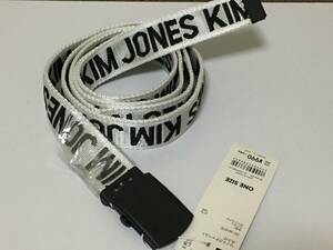 【新品値札付き！】 KIM JONES × GU キムジョーンズ ベルト【 Dior デザイナー Louis Vuitton goodenough UK Gimme5 STUSSY 】