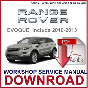 レンジローバー イヴォーグ L538 ワークショップマニュアル 2010-2013 配線図 整備書 EVOQUE イボーグ イボーク イヴォーク