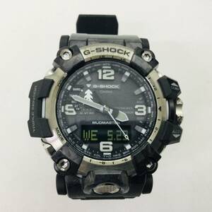 ★1円売切★◇美品◇ GWG-2000-1A1JF マスターオブG MUDMASTER マッドマスター G-SHOCK CASIO ウレタンベルト ソーラー電波時計