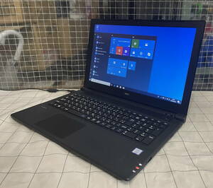 付属品有 NEC PC-VRT25FB7S3R5 i5-7200U 2.5GHz/8GB/HDD500G/15.6型TFT CAM付/DVDSM/OFFICE2019H&B/SD/Win10Pro 1709 ゆうぱっく着払80Size