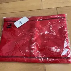 FILA ネックウォーマー 赤