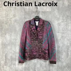 【Christian Lacroix】 デザインテーラードジャケット　40