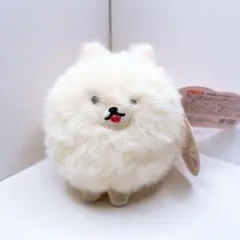 しっぽぶんぶん　ポメラニアン　ぬいぐるみ　マスコット