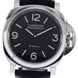 パネライ PANERAI PAM00560 ルミノールベース 8DAYS アッチャイオ 手巻き メンズ 内箱・保証書付き_625045