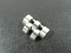 (1)【ロレックス】純正 デイトジャスト ボーイズ用 12mm ジュビリーブレス用 ステンレススチール 1コマ