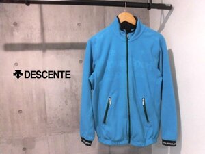 DESCENTE デサント Move Sport ムーブスポーツ ヒートナビ フリースエンボスジャケット L/フリースジャケット/メンズ/青/DAT-2061