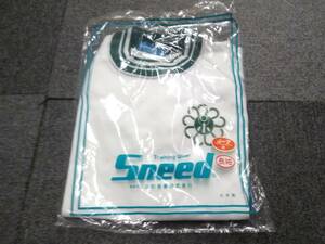 新品 長袖 サイズＪー７ 白×緑◆Ｓｎｅｅｄ◆長袖トレシャツ◆体操着◆運動着◆トレーニングウェア◆スポーツウェア◆△２１