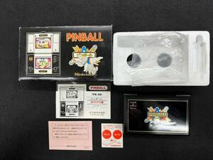 【稼働品】 Nintendo 任天堂 ゲームウォッチ ピンボール PINBALL PB-59 GAME&WATCH