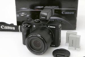 美品｜キヤノン PowerShot G3 X EVF KIT CA01-C488-2S2