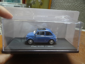 TA665 フィアット Fiat 500D (1962) 1/43 - アシェット名車コレクション Hachette カスタム 