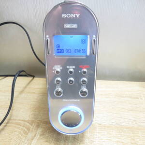 現状品　SONY　CD,MD　LAM-Z03　本体のみ　イヤホンにて音出し　動作確認済　リンクより動画、写真確認お願いします