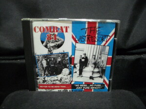 輸入盤CD/COMBAT84&LAST RESORT/DEATH OR GLORY+CHARGE OF THE 7TH CAVALRY/80年代UK Oi!スキンズSKINSハードコアパンクHARDCORE PUNK