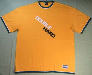 ★DOUBLEHARD★ダブルハード★トリムTシャツ★黄★XXL★