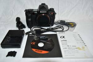 【中古】ソニー SONY デジタル一眼レフ α900 ボディ DSLR-A900