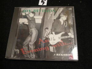 ⑤輸入盤CD!　NEW WAVE/POST PUNK　JOY DIVISION/AN EVENING WITH