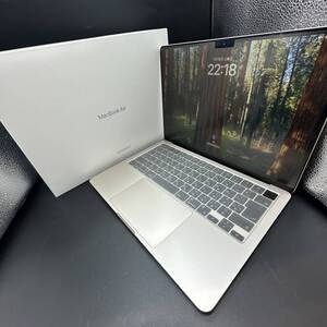 アップル マックブックエアー Apple A2681 MacBook Air ノートPC 13.6インチ M2 FLY13J/A 256GB CPU 8GB 1円出品 現状品 バッテリー89％