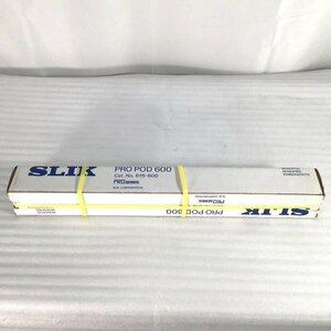 【未開封・中古品】 / SLIK 一脚 PRO POD 600 A.M.T合金採用 4段 600g ダイレクト式（雲台部のカメラ台を回して取り付けます） 30017527