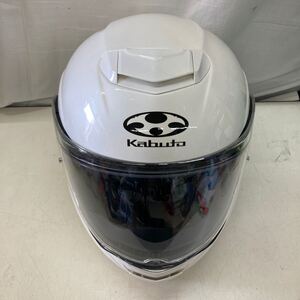 ●61013-⑥ kabuto オージーケーカブト ヘルメット フルフェイスヘルメット Mサイズ 中古品 2015年製 現状品