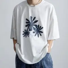 【Nilway】ニルウェイ オーバーサイズTシャツ ヴィンテージ ピグメント M