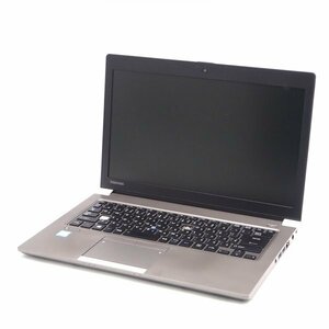 【ジャンク品/部品取り用 】ノートPC TOSHIBA dynabook R64/B Core i3-6100U 2.30GHz メモリなし/SSDなし キートップ欠損 @J175