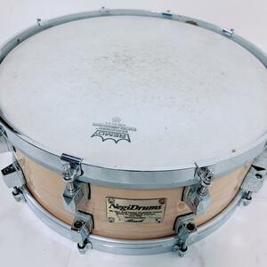 ネギドラム　スネアドラム　ブナ材　Negi Drums beech 中古　安い　初心者　おすすめ　やさしい