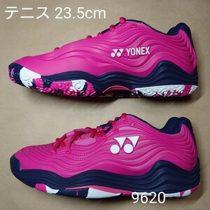 テニスシューズ 23.5cm ヨネックス YONEX パワークッション フュージョンレブ5 ウィメンGC 9620