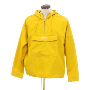 【中古】シュプリーム Supreme 2024年春夏 Cotton Utility Anorak アノラックパーカー その他ブルゾン イエロー【サイズL】 APD