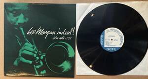 ■美盤 希少!US盤/LP■ Lee Morgan リー・モーガン/Indeed! インディード! BLP 1538/Blue Note ブルーノート JAZZ ジャズ レコード 