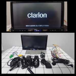 2018年地図☆クラリオン　Clarion NX713 Bluetooth内蔵 DVD再生 地デジTV フルセグ SD　CD録音　即決新品フィルムアンテナ☆