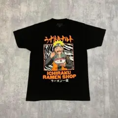 NARUTO メキシコ製　うずまきナルト　ラーメン一楽　アニメ　Tシャツ