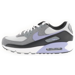 NIKE ナイキ AIR MAX 90 エアマックス ローカットスニーカー グレー/パープル US10/28cm DM0029-014