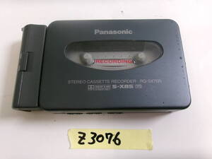 (Z-3076)PANASONIC ポータブルカセットレコーダー RQ-SX70R 動作未確認 現状品