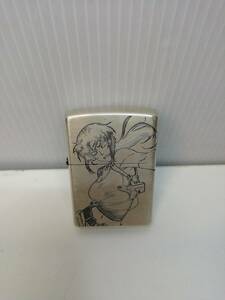 あ//H6597　 Zippo ジッポオイルライター　BLACK LAGOON レヴィ　U.S.A製品　着火OK