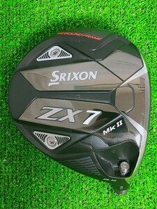 【送料無料】SRIXON スリクソン ZX7 Mk-Ⅱ ZX7マークツー 9.5度 9.5° ドライバー ヘッド単品。ヘッドカバー付き（DH542）