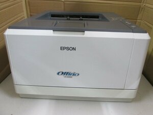 ◎【ジャンク】中古レーザープリンタ　エプソン【EPSON LP-S310N】トナー/メンテナンスユニットなし　部品取り発送可能◎2401131