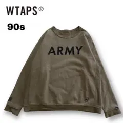 【WTAPS】希少 初期 90s ARMY Crewneck Sweat