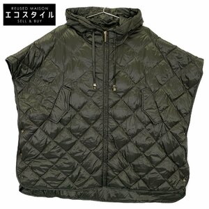 Max Mara マックスマーラ カーキ 23年製 23973604366 キルティング コート カーキ S コート ナイロン レディース 中古