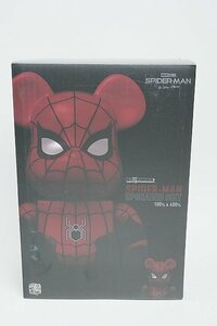 ★ メディコムトイ BE＠RBRICK ベアブリック SPIDER-MAN UPGRADED SUIT 100%＆400% 2体入り