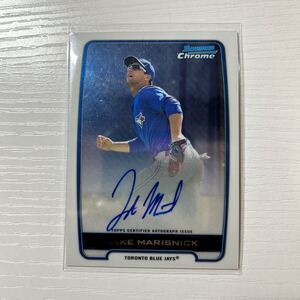 2012 Bowman Chrome Jake Marisnick auto