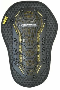 コミネ(KOMINE) バイク用 CEレベル2バックインナープロテクター ブラック M SK-829 CE規格レベル2