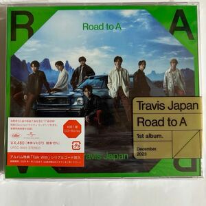 Travis Japan / Road to A【初回T盤】（新品未開封CD/お急ぎ便）