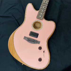 Fender フェンダー Acoustasonic Player Jazzmaster Rosewood Fingerboard Shell Pink アコースタソニック エレアコ